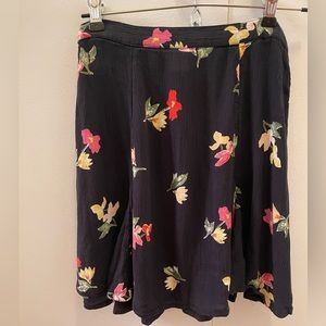 Billabong floral mini skirt